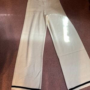 NWT ANTHROPOLOGIE WIDE LEG KNIT PANT SZ XS